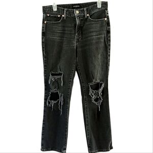 High Rise Black Lucky Brand Zoe Jeans